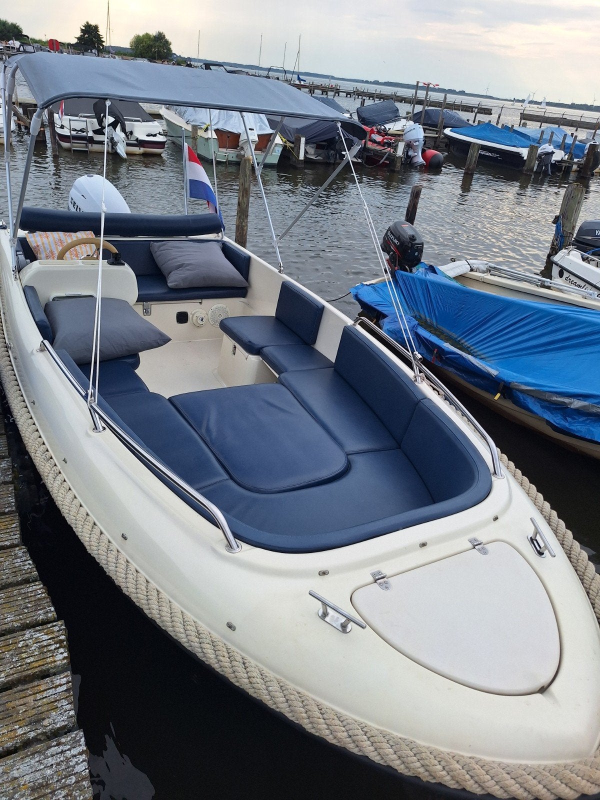 Topcraft 480 Classic 2013 met Selva 40PK en trailer, Buitenboordmotor, Zonnedek, Zo goed als nieuw, Polyester