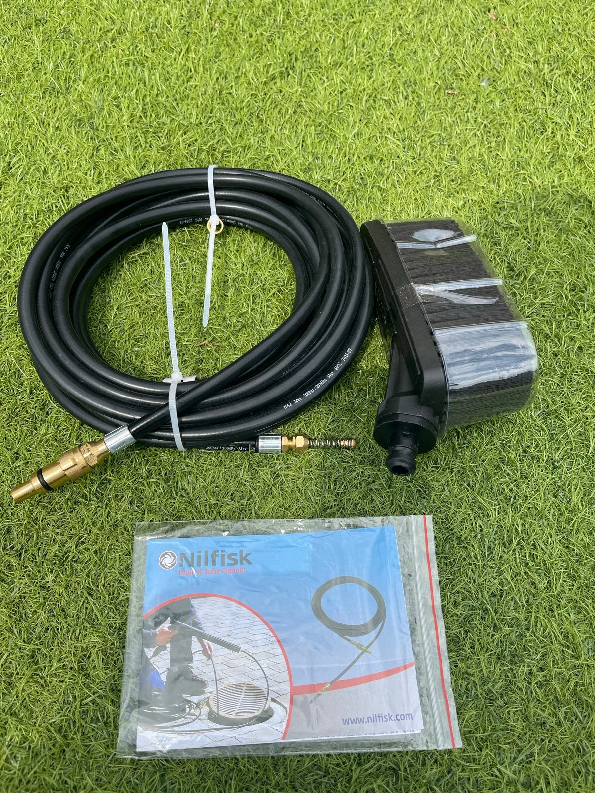 Nilfisk rioolslang en borstel, Ophalen of Verzenden, Nieuw, Elektrisch