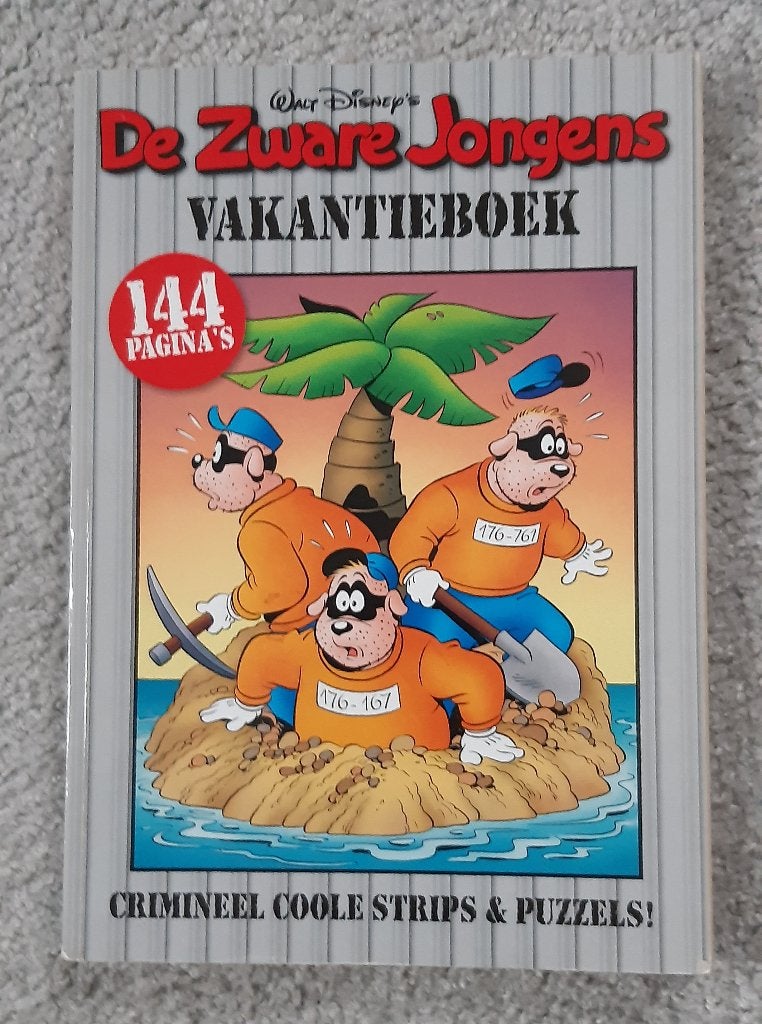 De Zware Jongen Vakantieboek, Ophalen, Eén stripboek, Zo goed als nieuw, Disney (diverse auteurs)