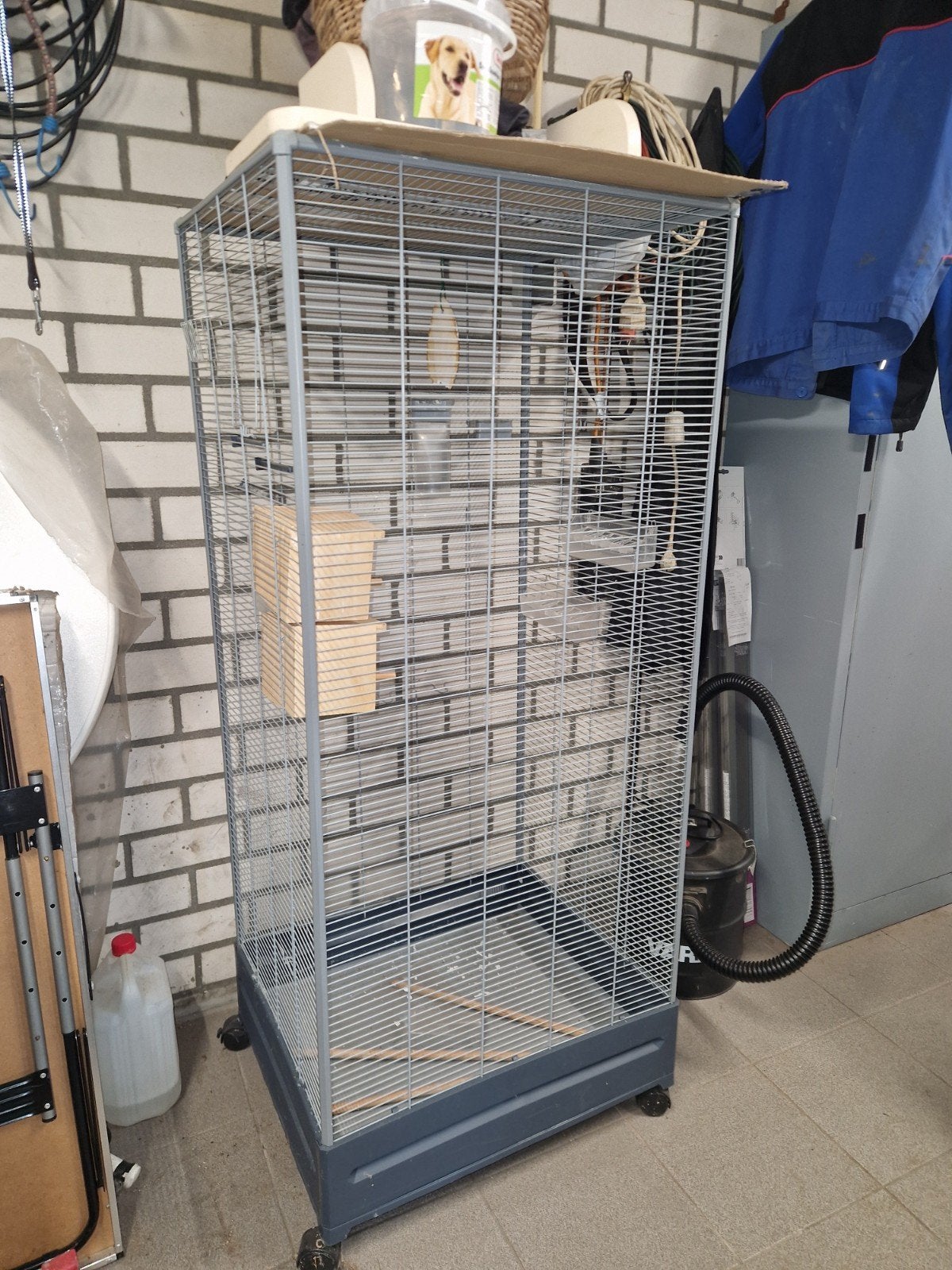 Vogelkooi, Ophalen, Zo goed als nieuw, Metaal, Volière
