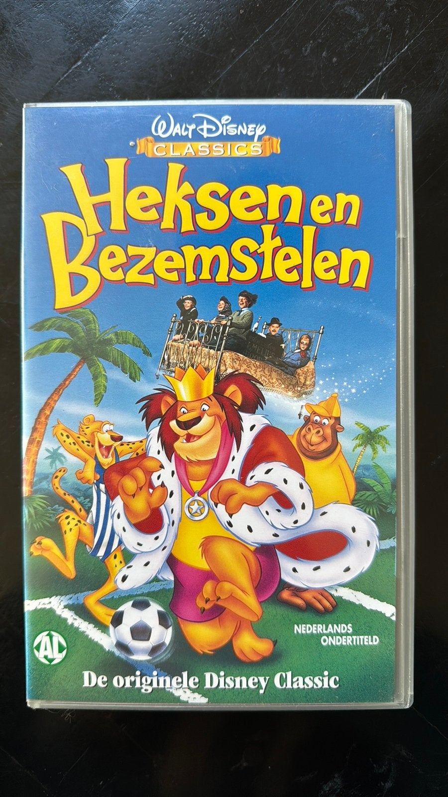 Heksen En Bezemstelen Disney VHS, Alle leeftijden, Ophalen of Verzenden, Zo goed als nieuw