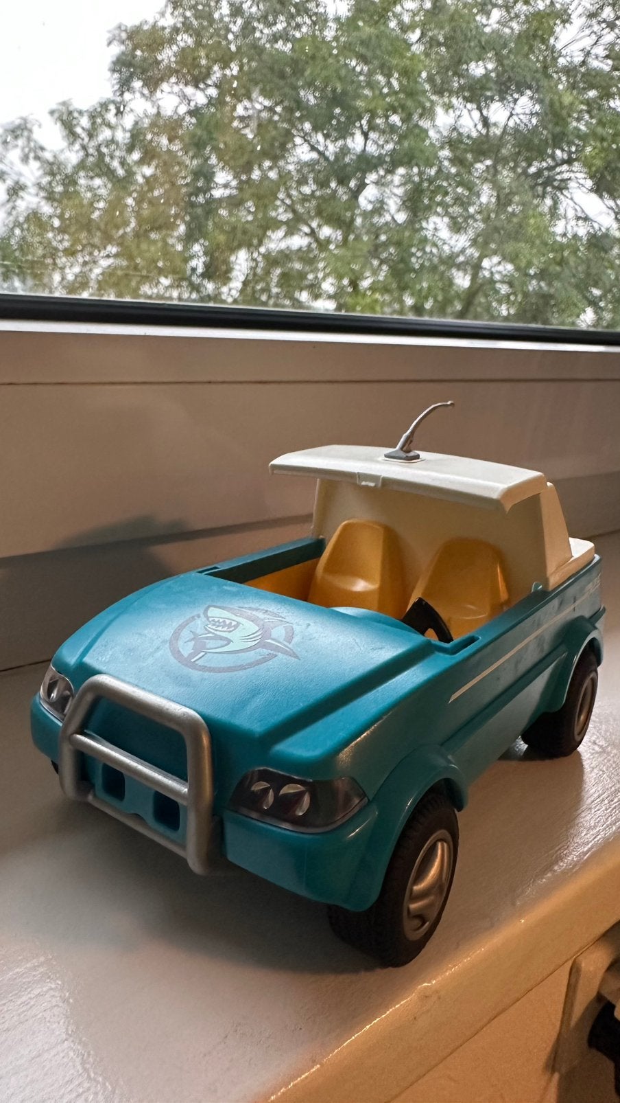 Vintage Playmobil Shark SUV 2008 – Blue/White – Geobra, Ophalen, Gebruikt