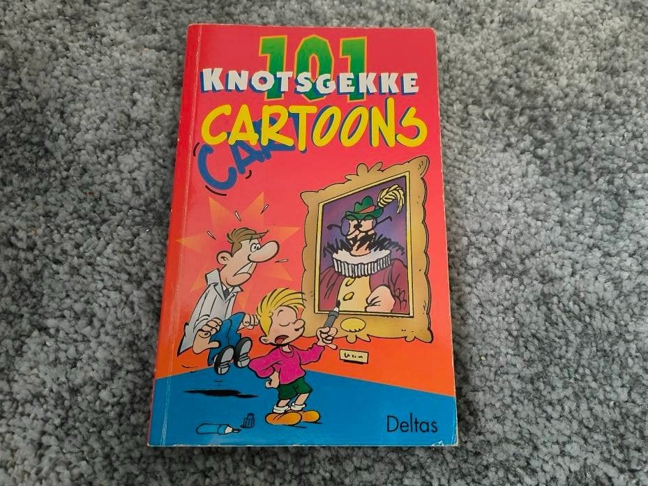 101 knotsgekke cartoons, Eén stripboek, Ophalen of Verzenden, Zo goed als nieuw, Deltas