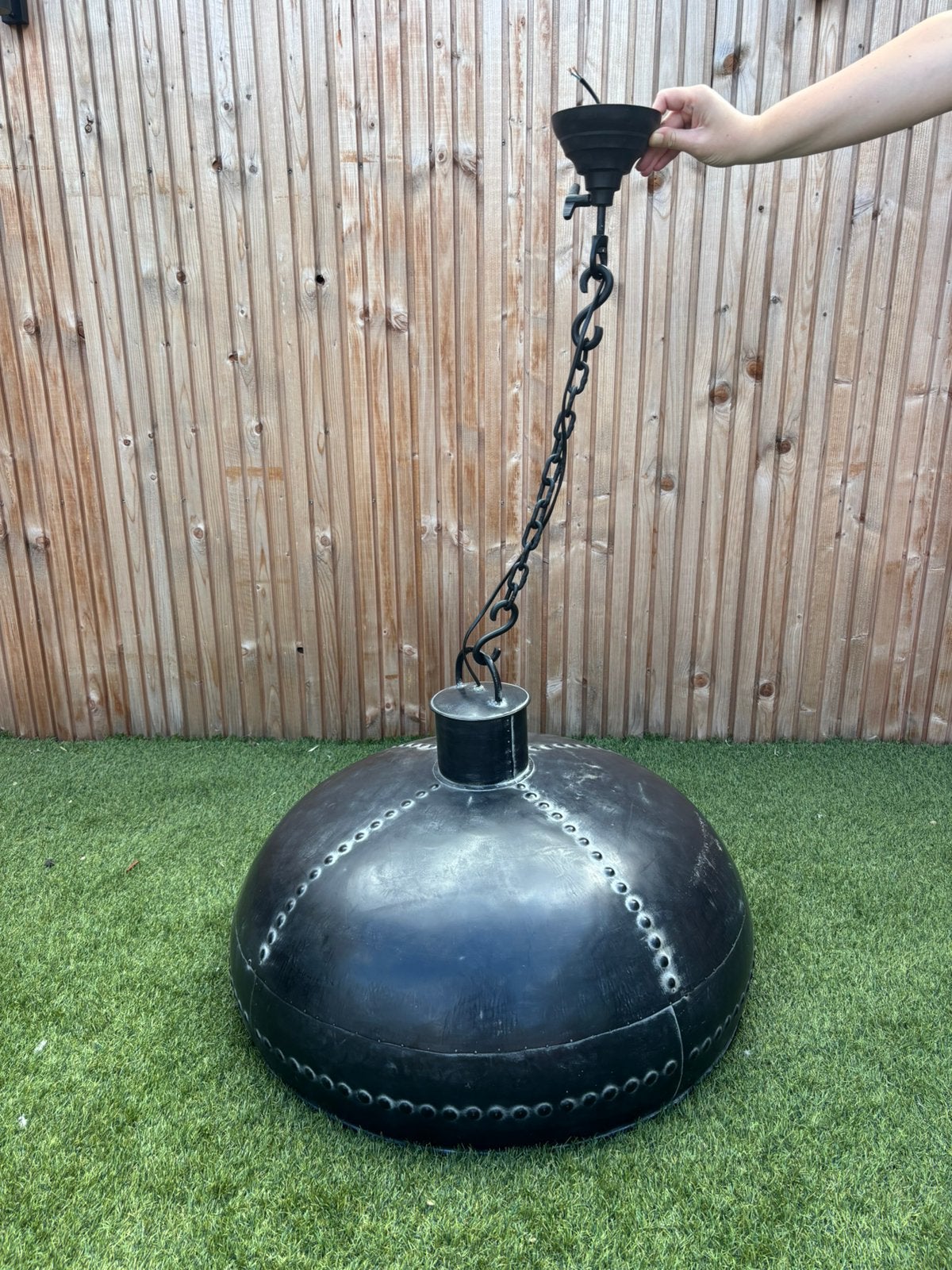 Industriële robuuste lamp, Ophalen, Gebruikt, Metaal, Industrieel
