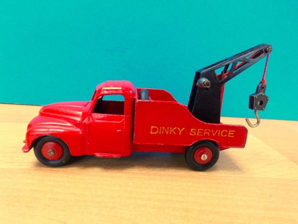 Dinky Toys Frankrijk no. 35a Citroën takelwagen U23, Ophalen of Verzenden, Zo goed als nieuw, Bus of Vrachtwagen, Dinky Toys