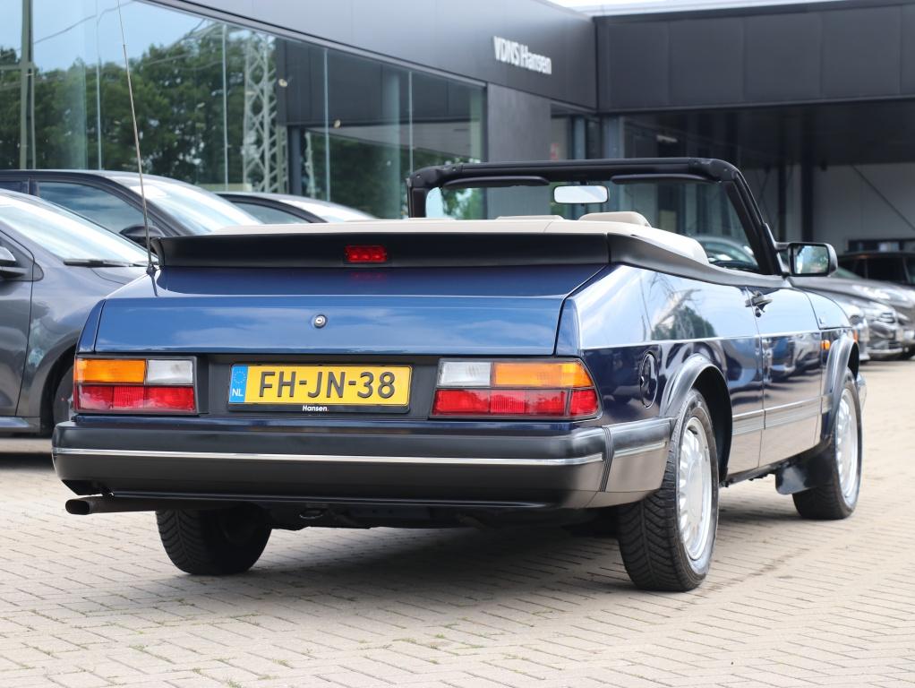 Saab 900 Cabrio 2.0 S, 142 pk, Cabriolet, Blauw, Bedrijf