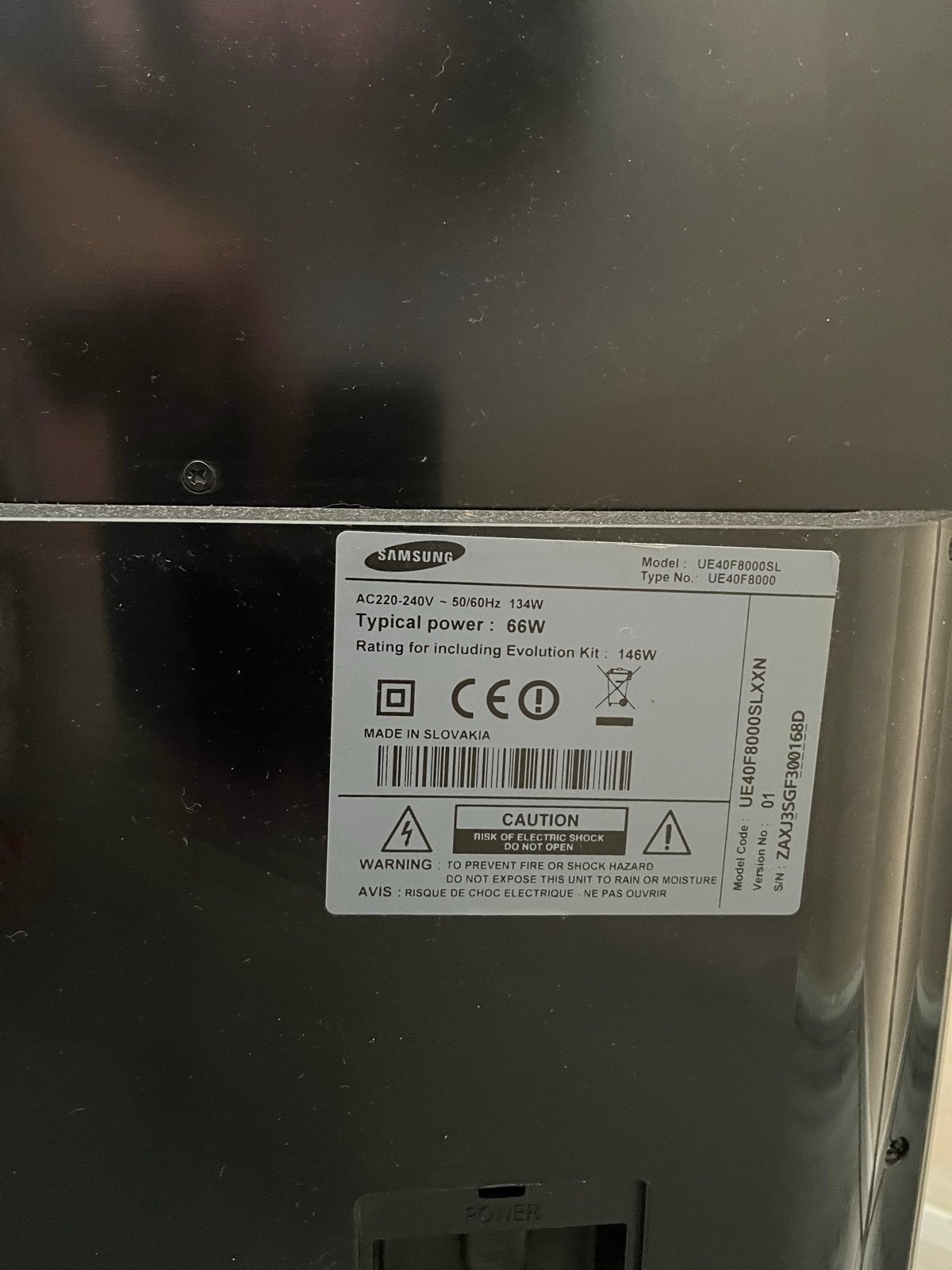 Samsung UE40F8000SL 40 inch Full HD Smart TV, LED, Ophalen of Verzenden, Zo goed als nieuw, 100 Hz