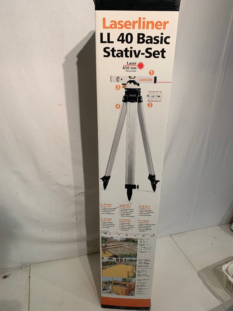 Laserliner LL 40 basic stativ-set, Niet bekend, Niet bekend, Ophalen of Verzenden, Geen optische zoom