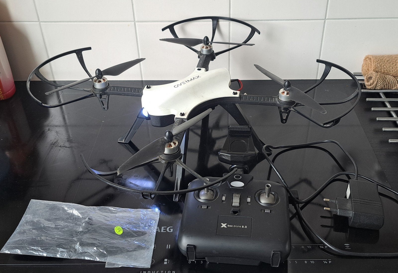 Overmax X-Bee Drone 8.0 met afstandsbediening en extra's, Ophalen of Verzenden