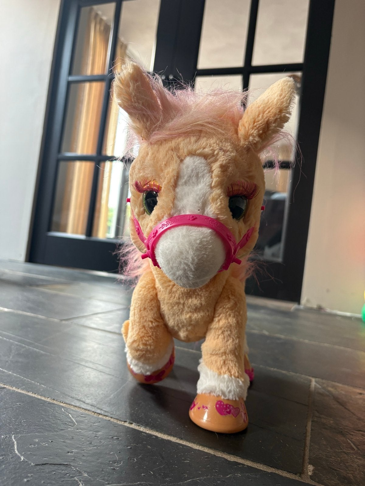 Interactief speelgoedpaard met geluid en beweging Babyborn, Paard, Overige merken, Overige karakters, Ophalen of Verzenden