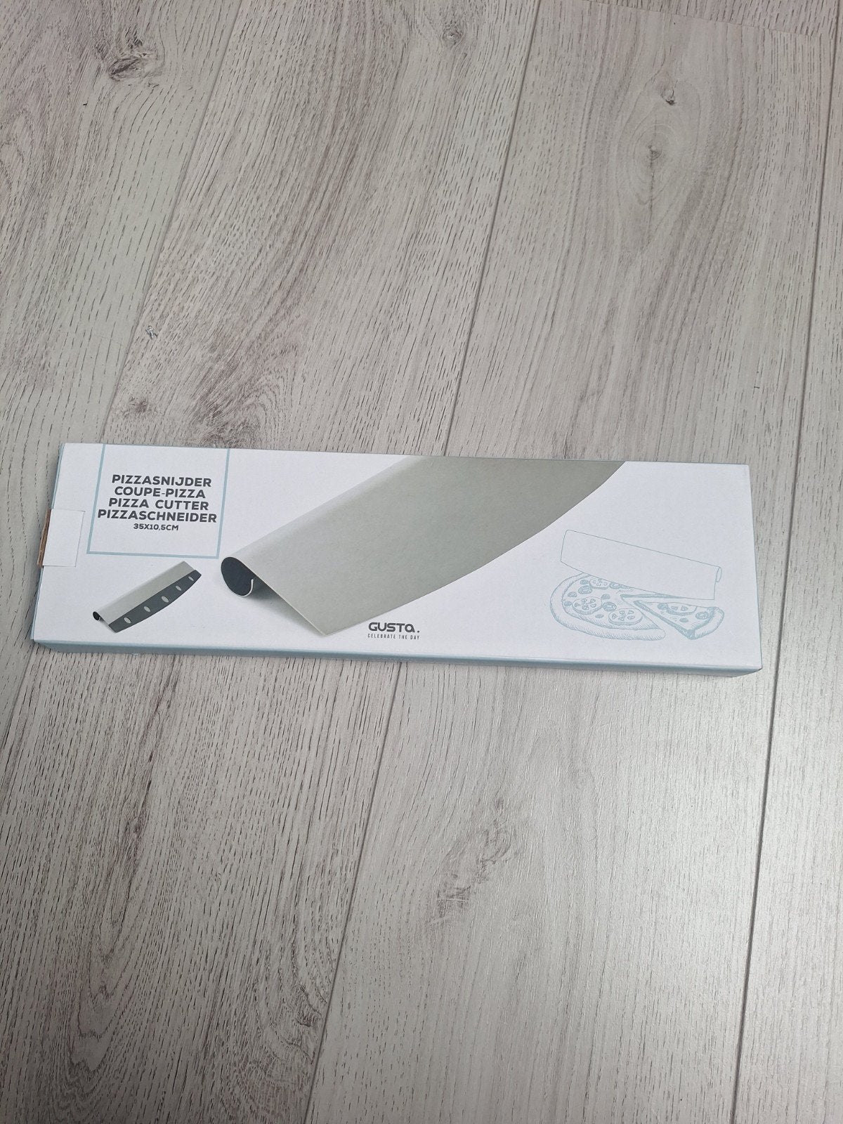 Gusta Pizzasnijder - Nieuw in verpakking, Ophalen, Overige typen, Gusta, Metaal