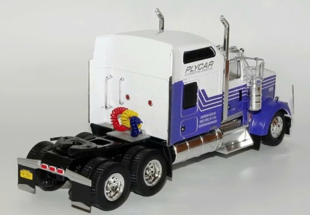 Kenworth W900 '90 PLYCAR AUTOTRANSPORT 1/43  USA TRUCKS # 45, Hobby en Vrije tijd, Modelauto's | 1:43, Verzenden, Nieuw, Bus of Vrachtwagen
