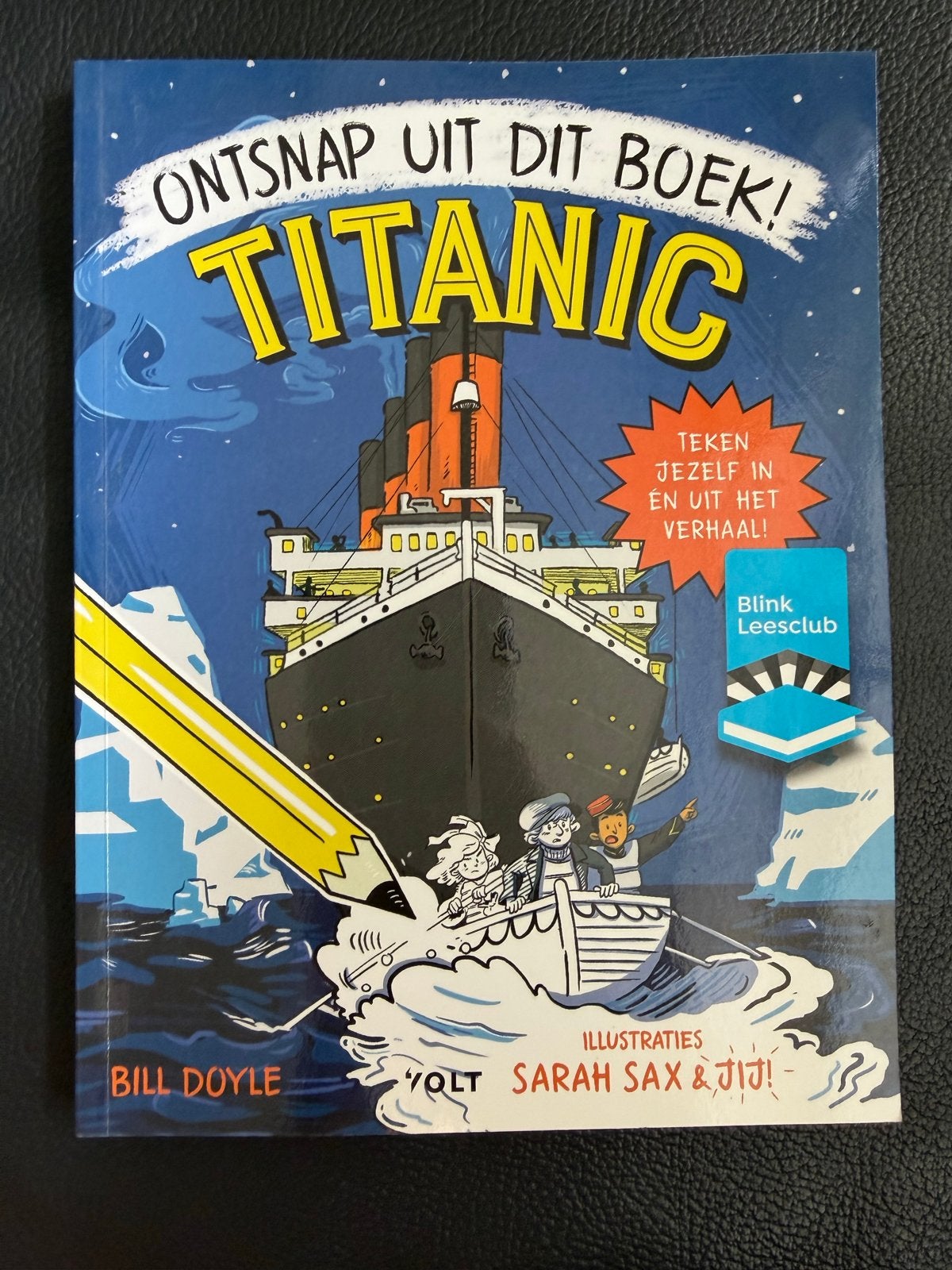 Ontsnap uit dit boek! Titanic - Interactief leesboek, Ophalen of Verzenden, Gelezen, Fictie