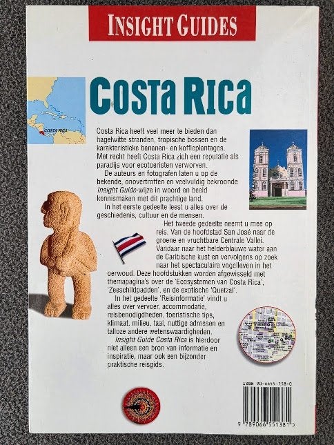 Insight guides Costa Rica, Boeken, Reisgidsen, Ophalen of Verzenden, Insight Guides, Reisgids of -boek, Noord-Amerika