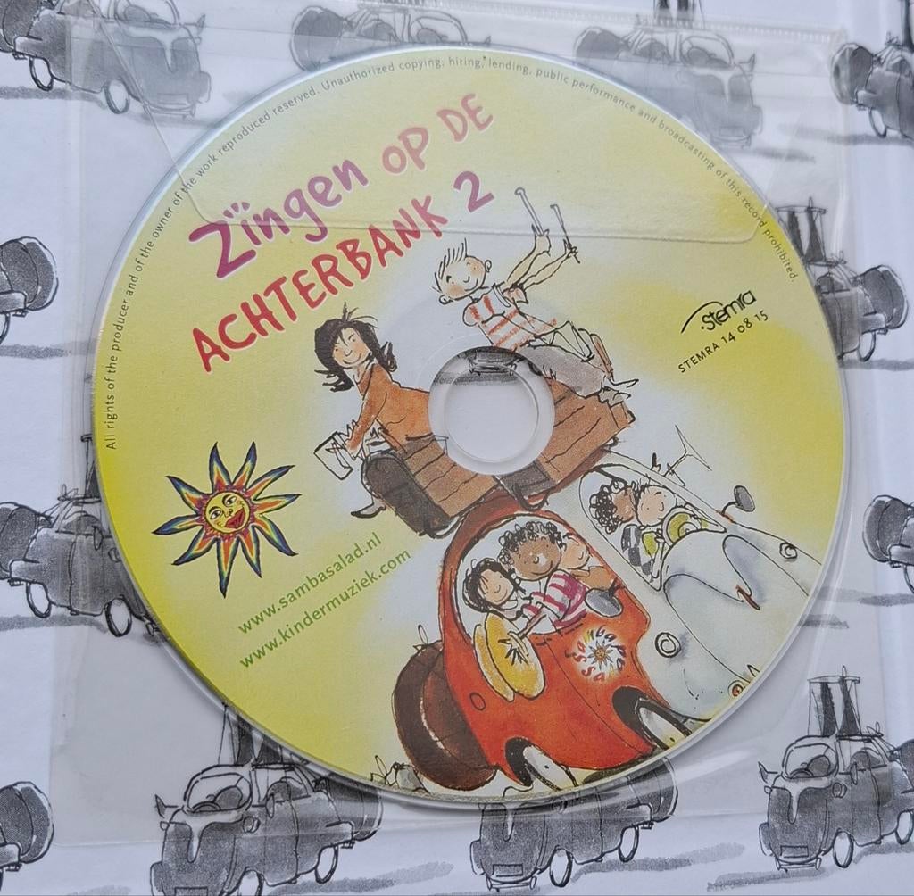 Zingen op de Achterbank 2 - Wereldmuziek voor kinderen, Ophalen of Verzenden, Zo goed als nieuw, Muziek, 6 tot 9 jaar