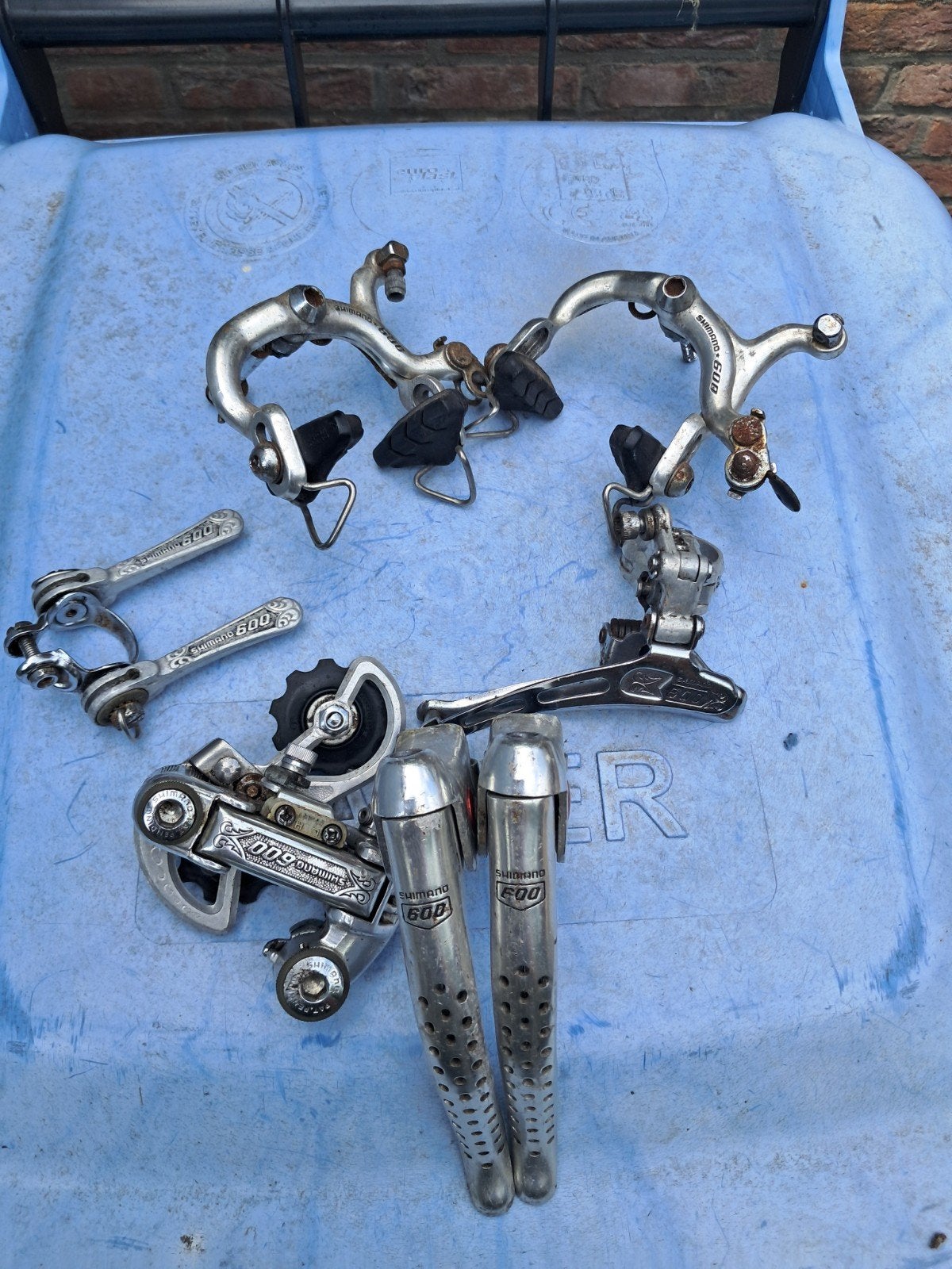 Shimano 600 arabesque, Ophalen of Verzenden, Gebruikt