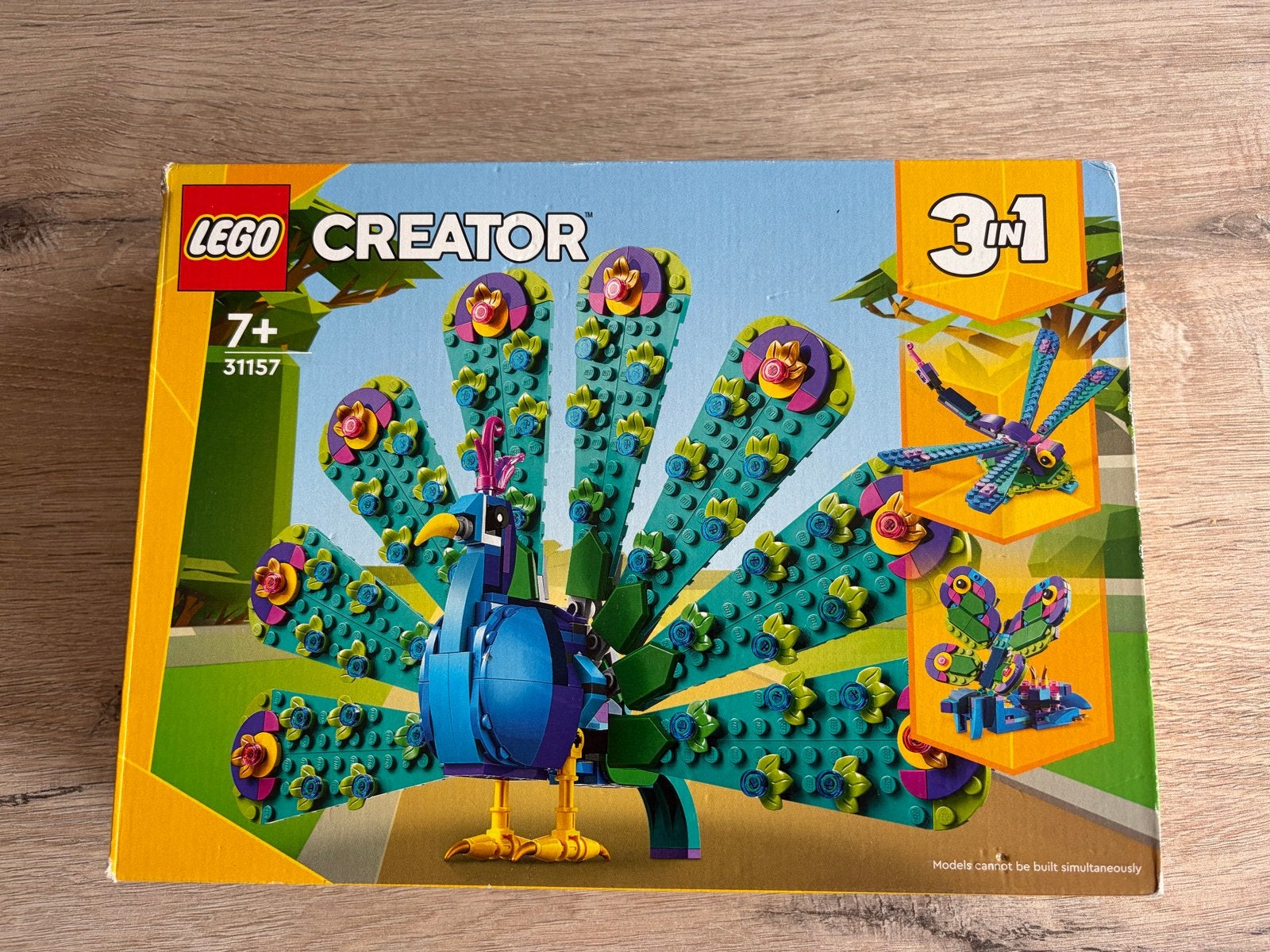 LEGO Creator 3in1 Pauw (31157), Ophalen, Lego, Nieuw, Inclusief doos