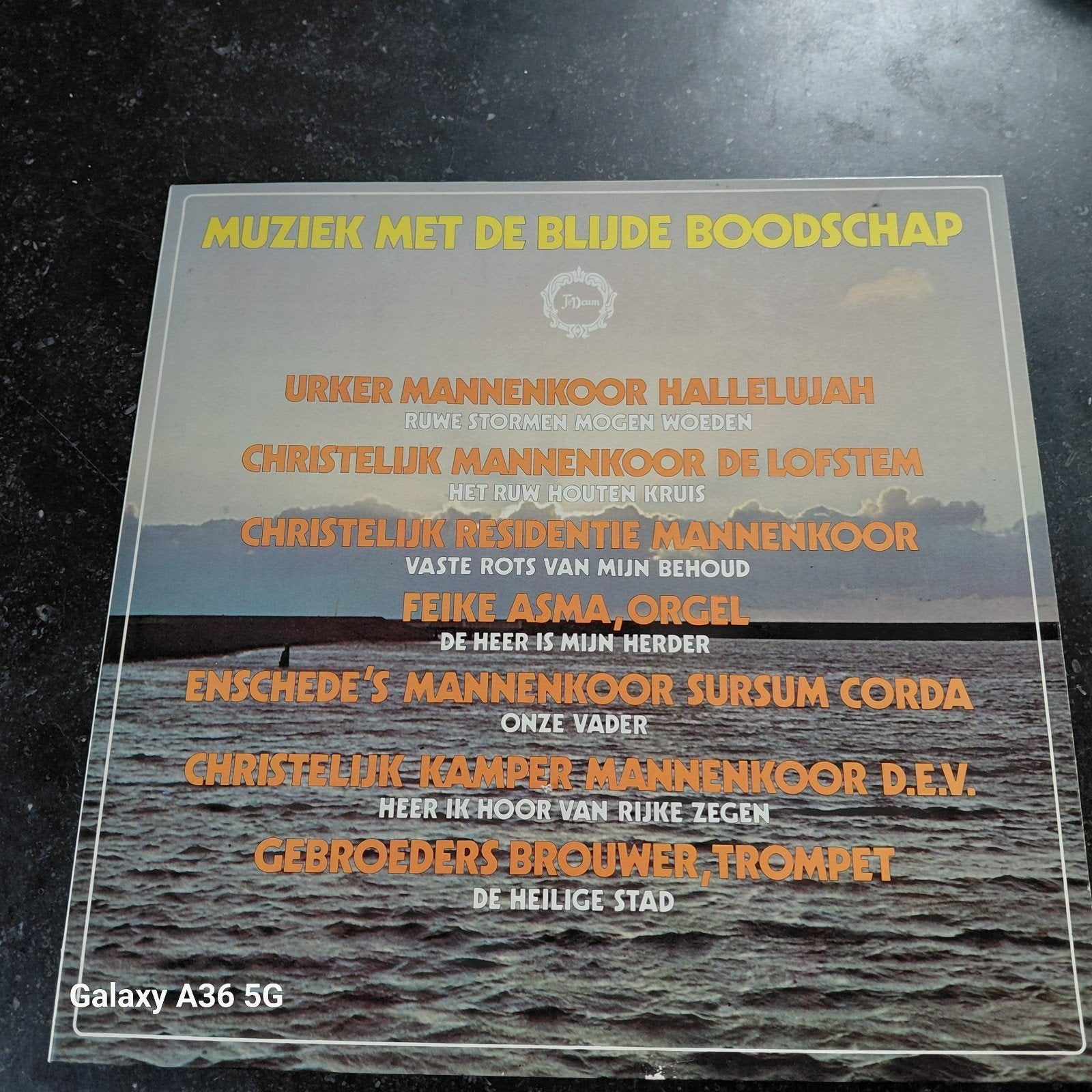 Muziek met de Blijde Boodschap - Diverse Mannenkoren LP, Cd's en Dvd's, LP, Gebruikt, Overige genres, Ophalen of Verzenden