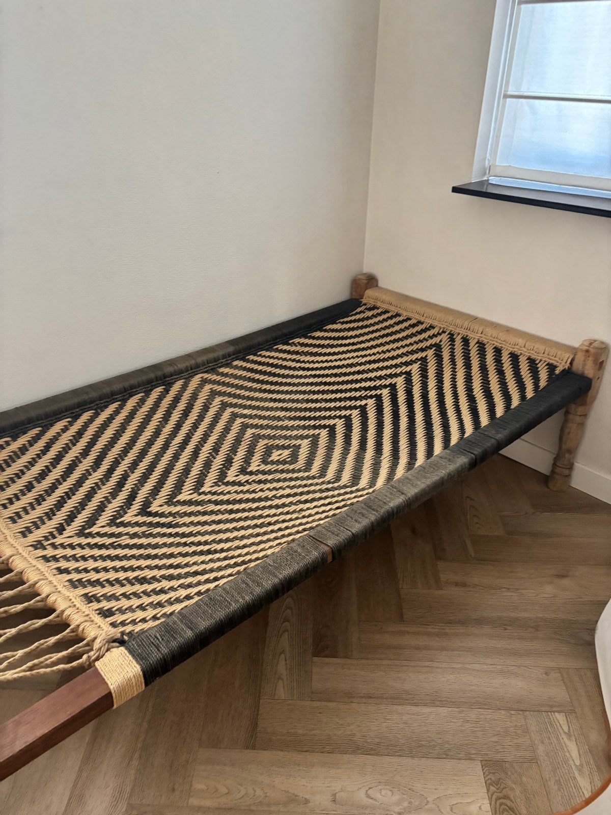 Unieke handgeweven daybed/bankje - Bohemian stijl, Ophalen