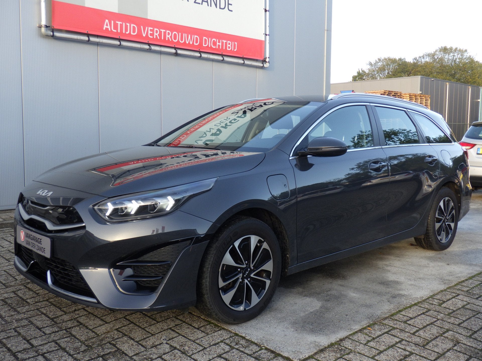Kia Ceed Sportswagon 1.6 GDI Plug-In PHEV DynamicLine, Camer, Auto's, Gebruikt, Zwart, Plug-in hybride, Adaptive Cruise Control