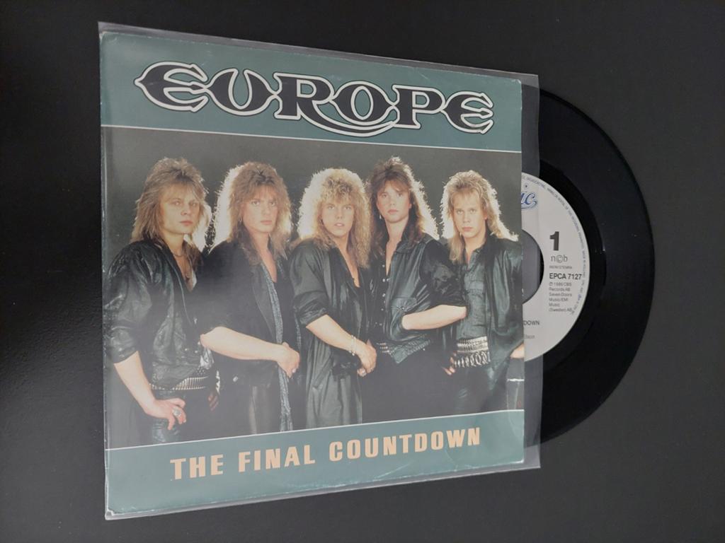 Europe the final countdown, Ophalen of Verzenden, Gebruikt, 7 inch, Single
