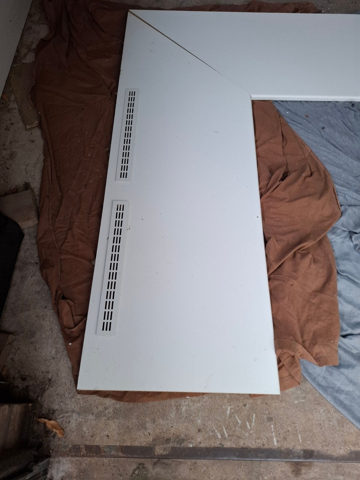 HOEKBUREAU BLAD NIEUW 180X180X3cm, Ophalen, Nieuw, Fotografen