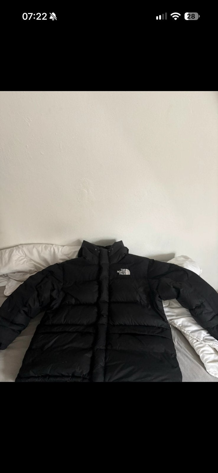 The north face Himalayan heren jas, Kleding | Heren, Ophalen of Verzenden, Zo goed als nieuw, Overige maten, Zwart