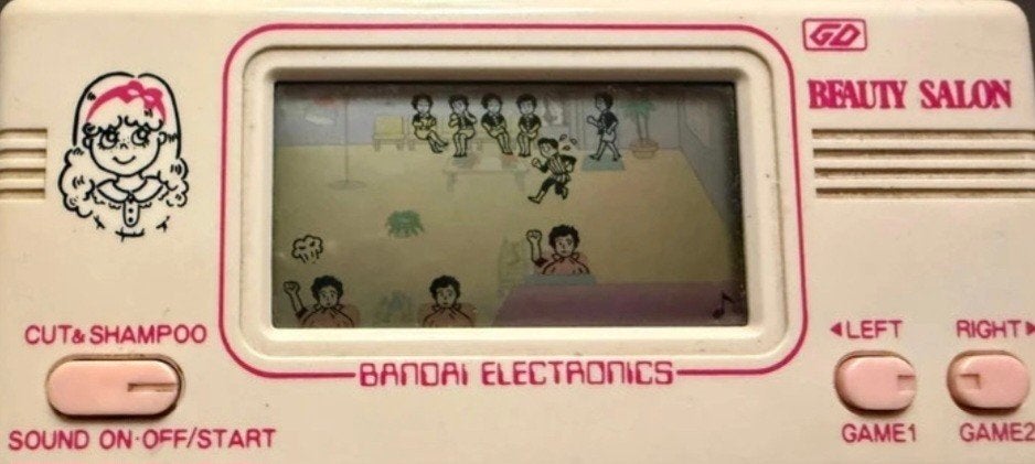Bandai Electronics Beauty Salon Handheld Game (Vintage), Ophalen of Verzenden, Overige merken, Gebruikt
