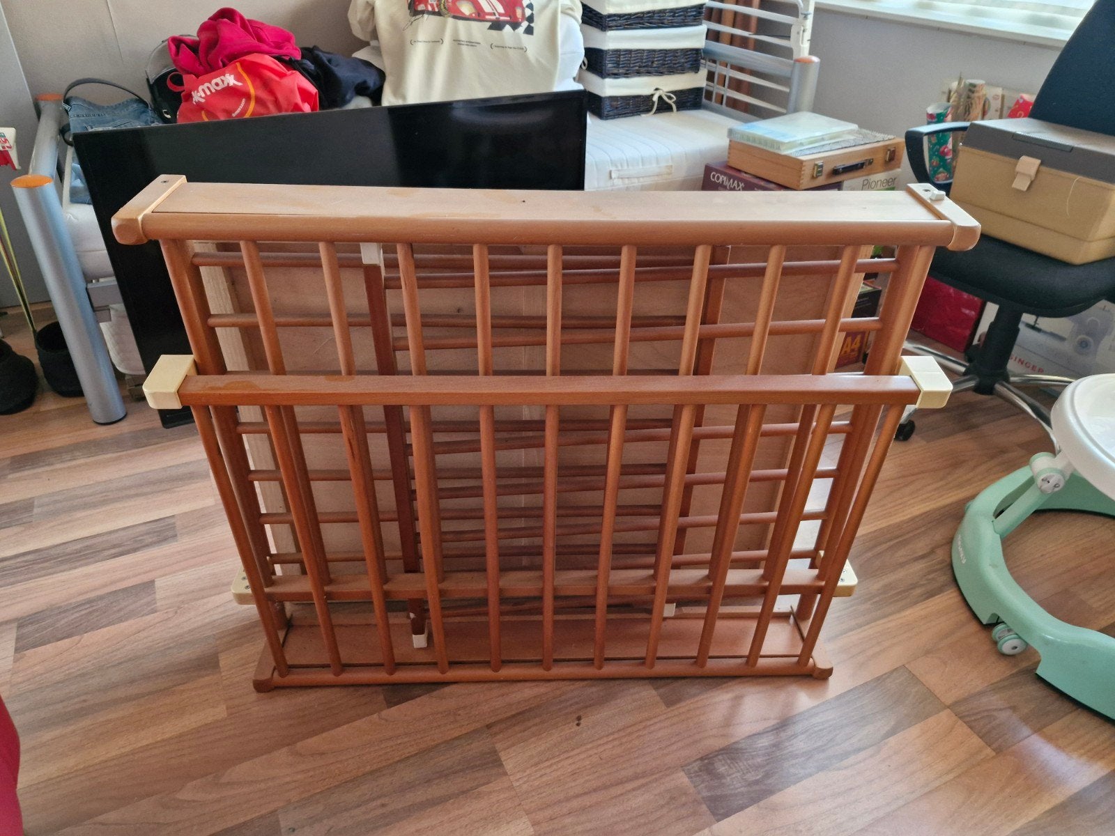 Gratis houten kinderbox, Ophalen, Gebruikt