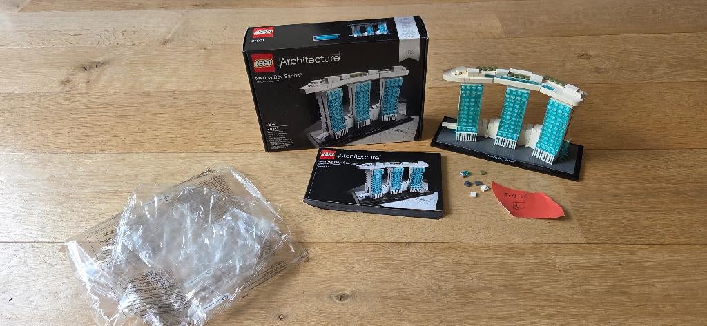Lego Achitecture 21021 Marina Bay Sands, Ophalen, Zo goed als nieuw