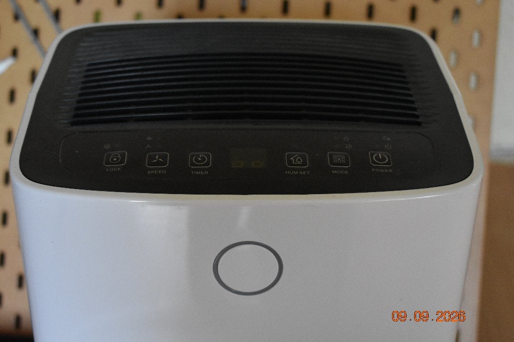 Auronic Luchtontvochtiger - 12L/dag, Stil & Krachtig, Ophalen, Zo goed als nieuw, Luchtontvochter