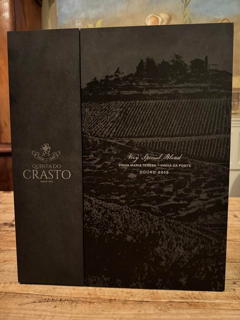 Quinta do Crasto Honore Douro 2015 - Zeer Speciale Blend, Verzamelen, Ophalen, Overige gebieden, Zo goed als nieuw, Rode wijn