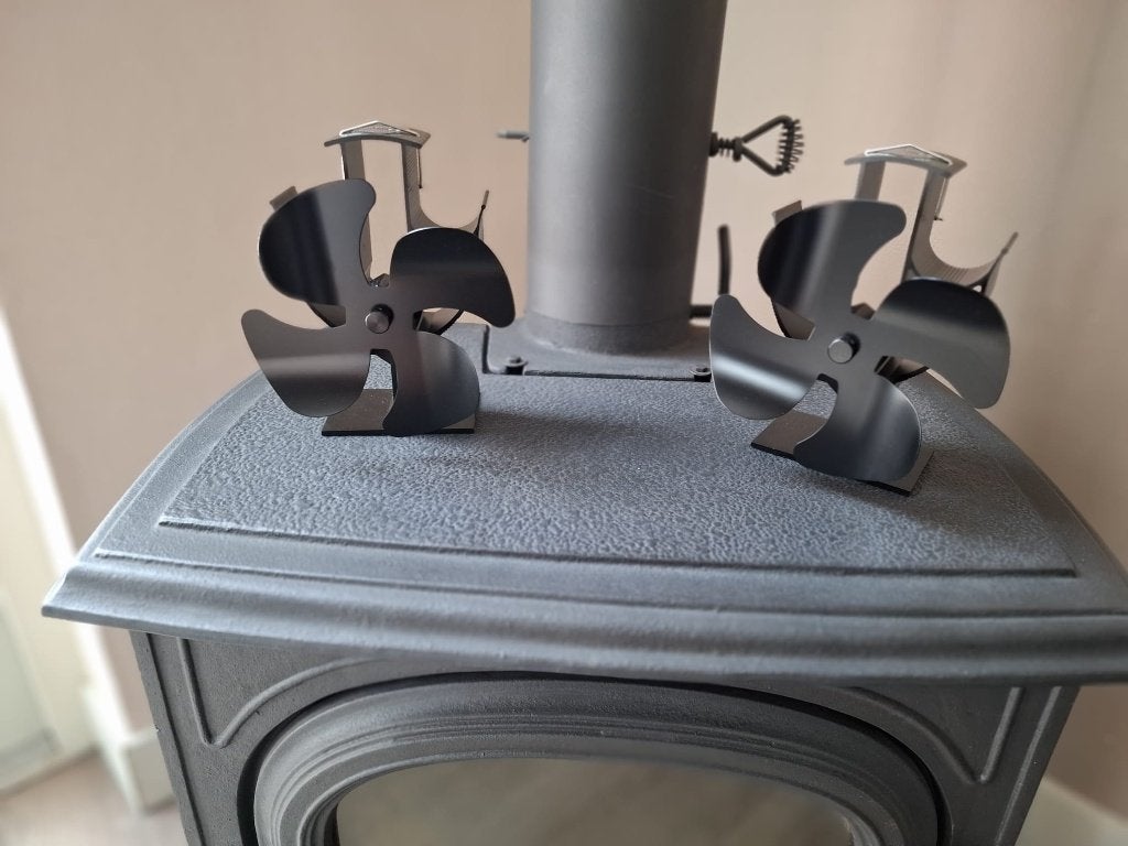 kachelventilator. heat powered stovefan, Huis en Inrichting, Nieuw, Ophalen of Verzenden, Vrijstaande haard, .