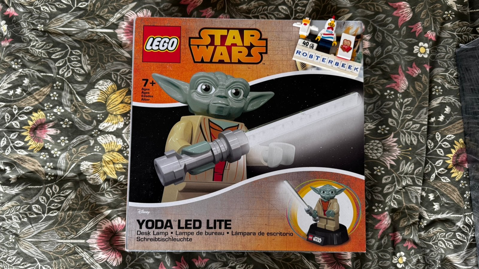 Zeldzaam Lego Star Wars Yoda led light, Star Wars, Lego, Nieuw, Ophalen of Verzenden