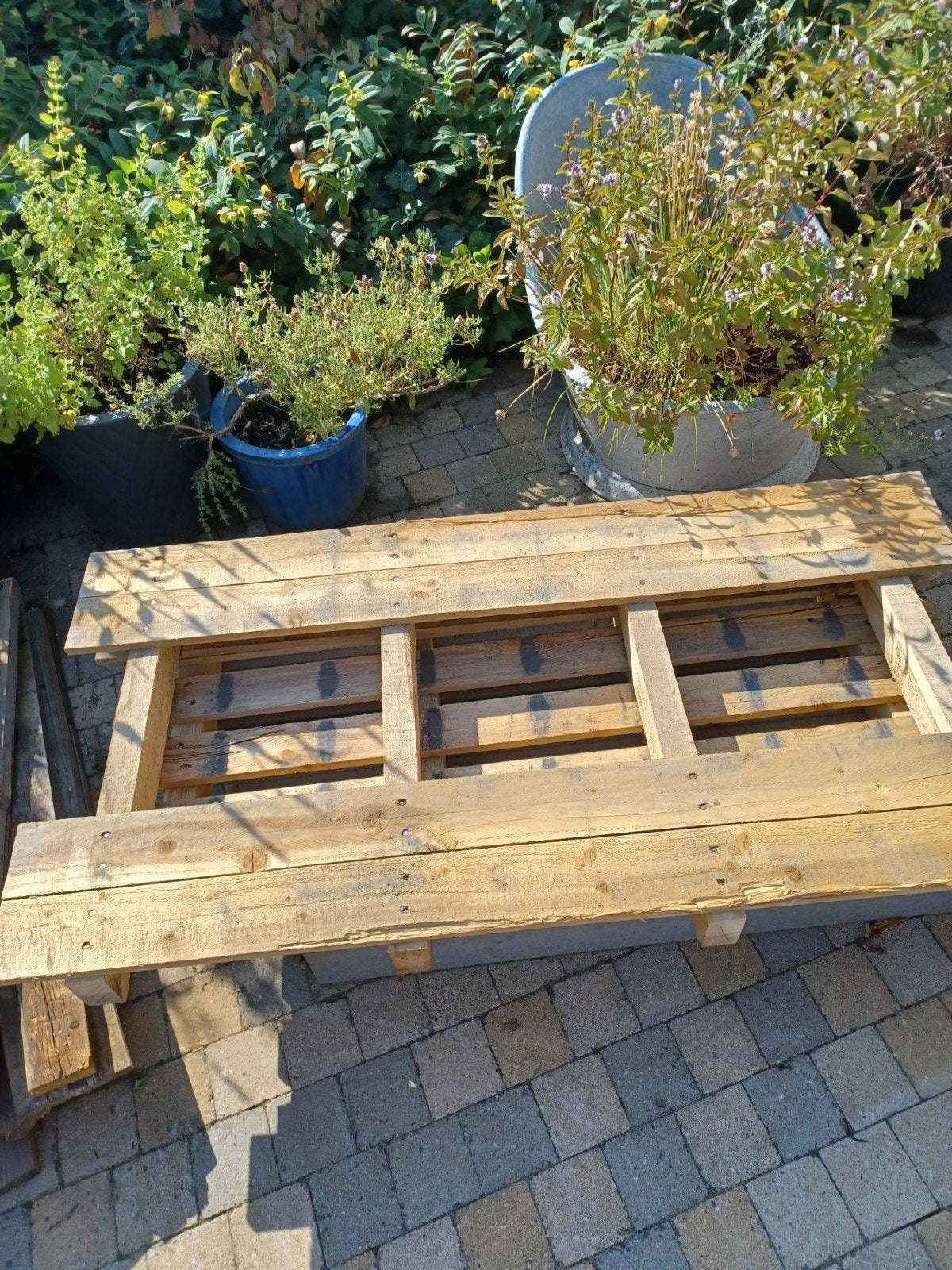 Gratis 2 pallets, Ophalen