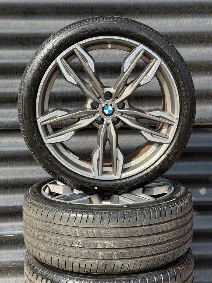 21” Orig Bmw Styling 718M G01 G02 x3 x4 velgen zomer banden, Ophalen, Banden en Velgen, 21 inch, Zomerbanden