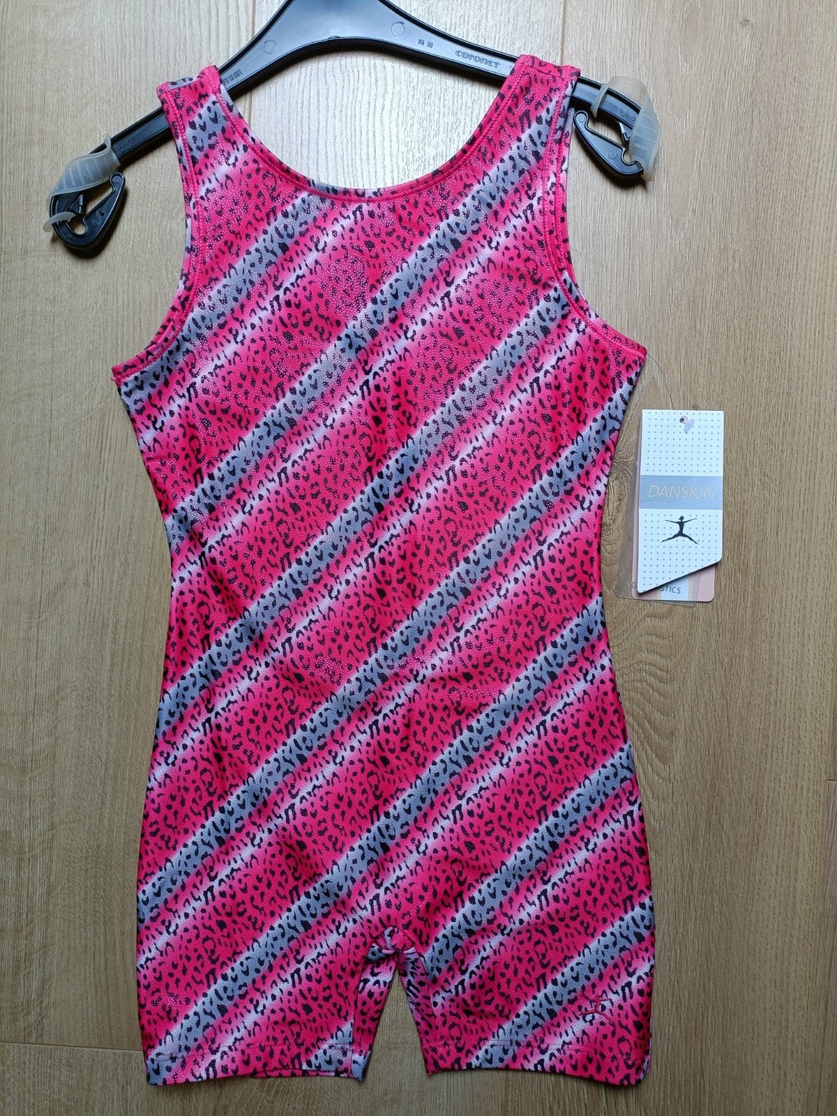 Nieuw Danskin Turnpakje met pijpen - Roze Luipaardprint, Nieuw, Ophalen of Verzenden, Roze, Turnpak(je)