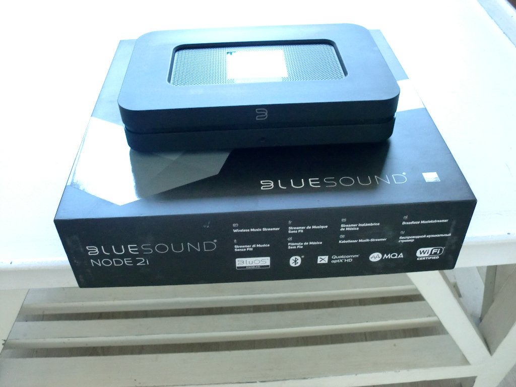 Bluesound NODE 2i Refurbished voeding 100% meerdere in huis., Audio, Tv en Foto, Mediaspelers, Ophalen of Verzenden, Refurbished
