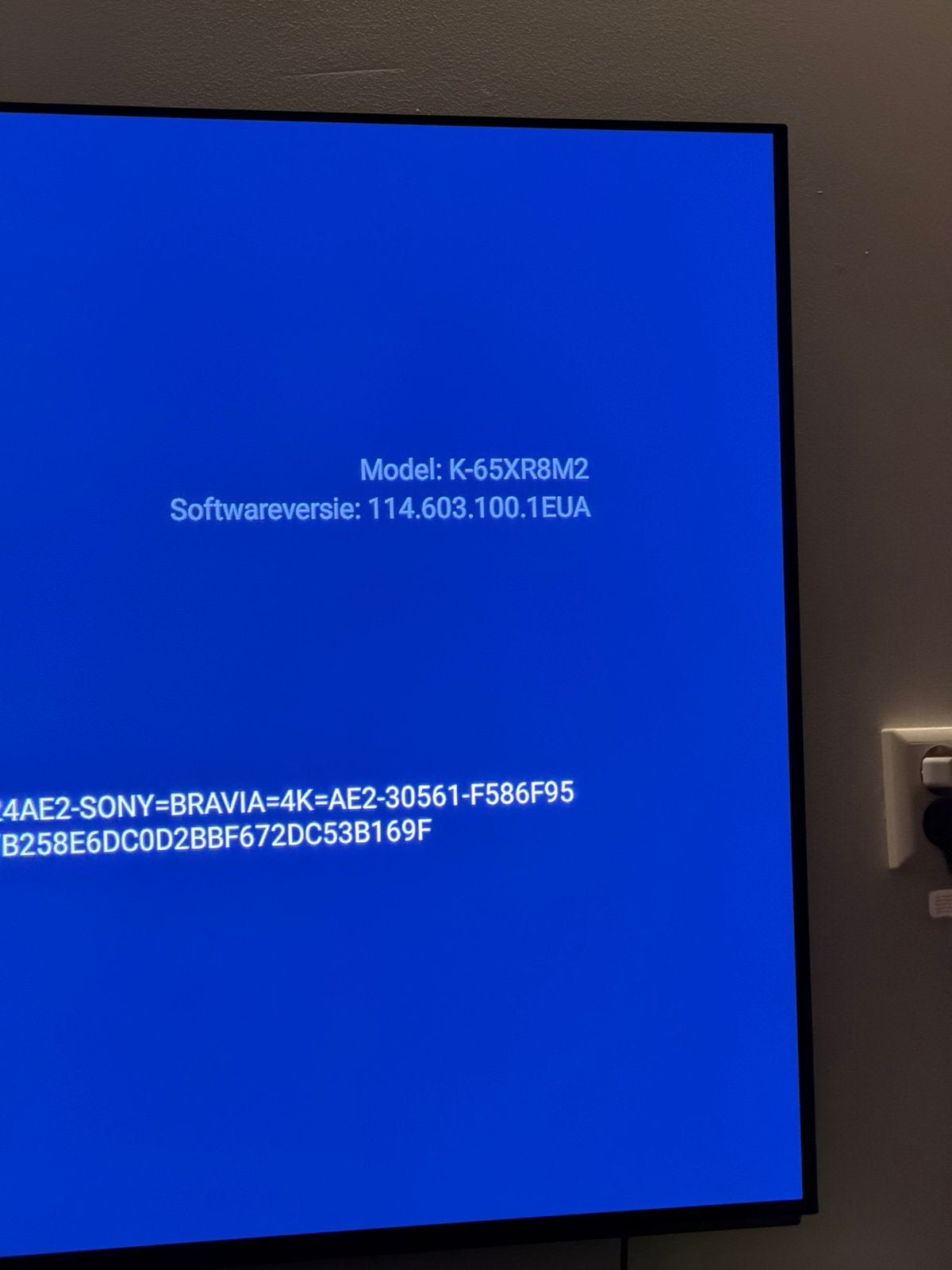 Sony QD-OLED tv 65 inch