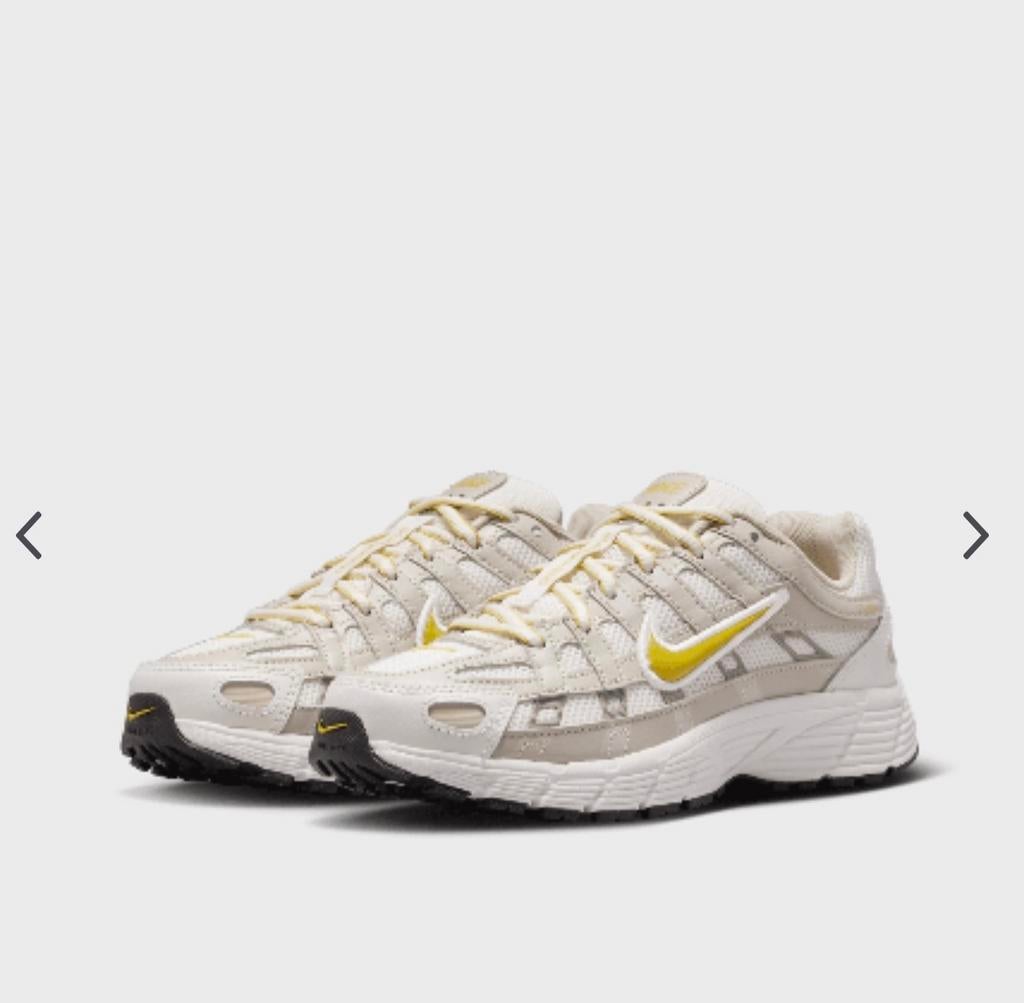 Nike P-6000 Sneakers - Crème/Geel, Ophalen of Verzenden, Zo goed als nieuw, Beige, Sneakers of Gympen