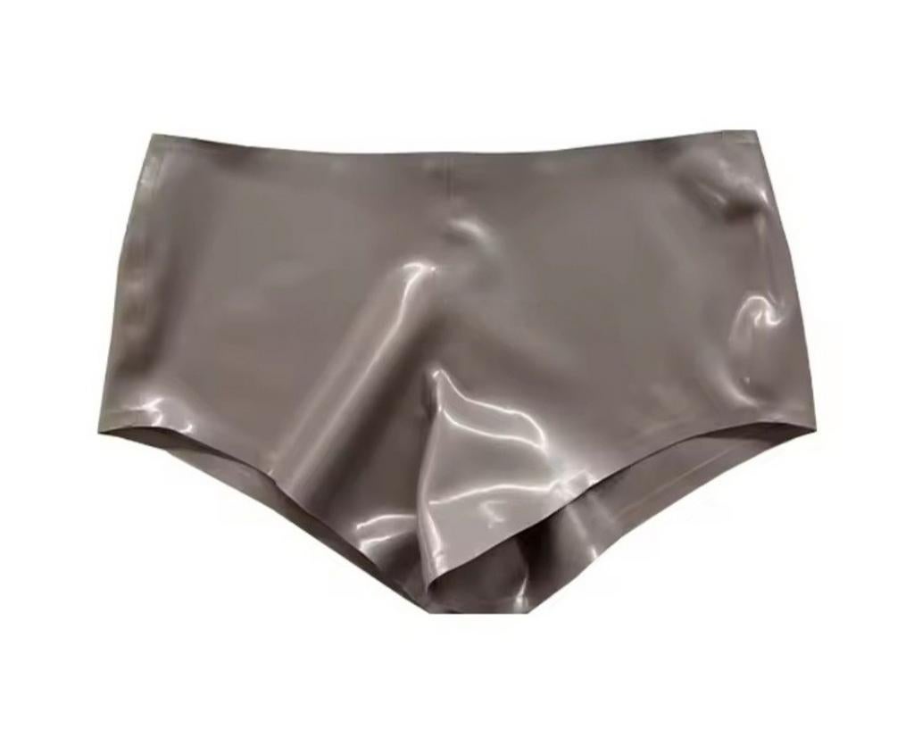 Latex short, tm 3XL, Verzenden, Grijs, Boxer