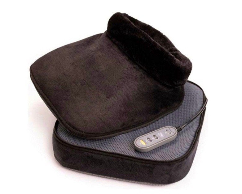QLT 2-in-1 Shiatsu massageapparaat met warmtefunctie, Ophalen of Verzenden, Nieuw, Apparaat