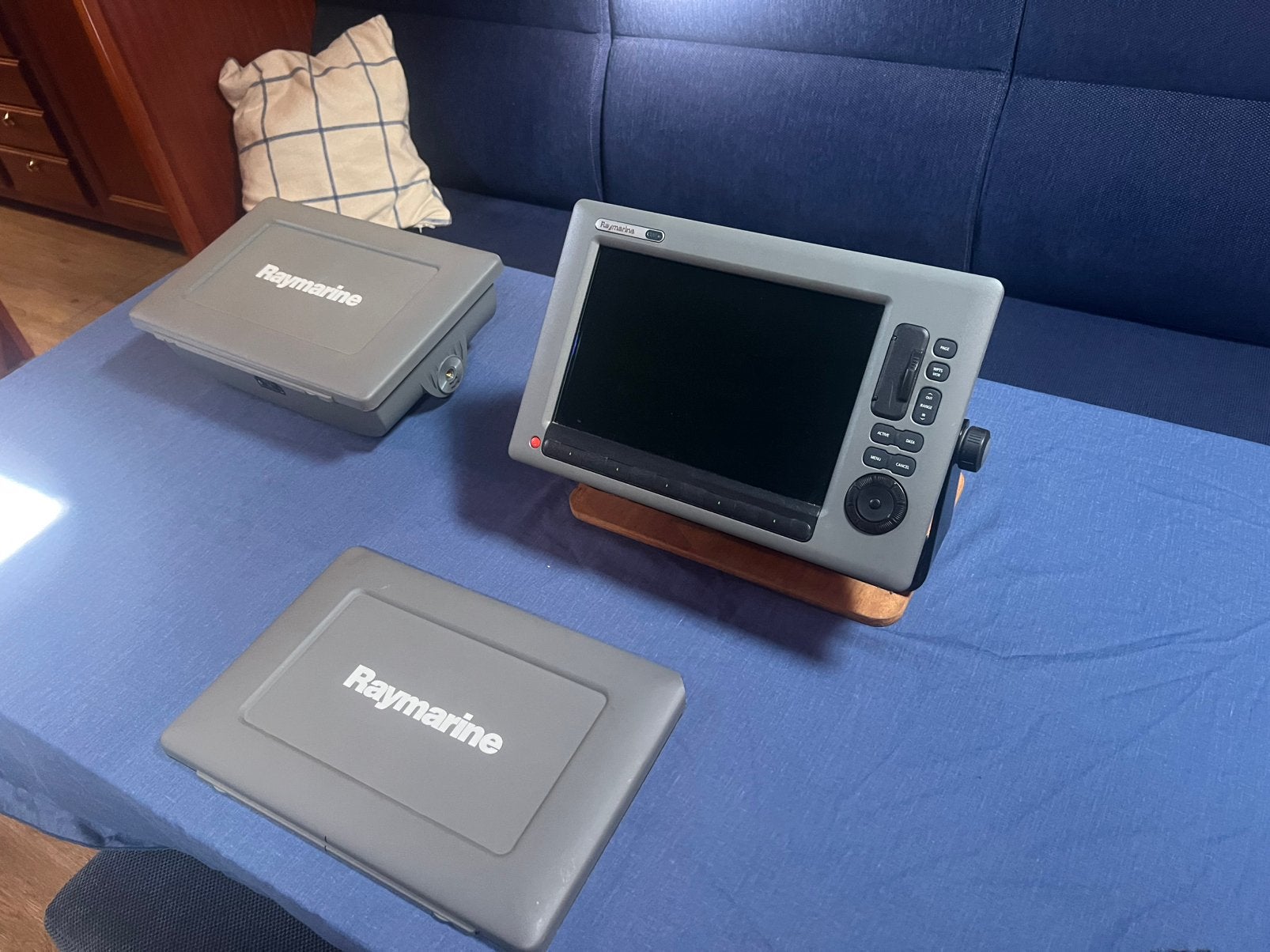 Raymarine C120 kaartplotter, Watersport en Boten, Ophalen, Gebruikt, Kaartplotter of Fish Finder