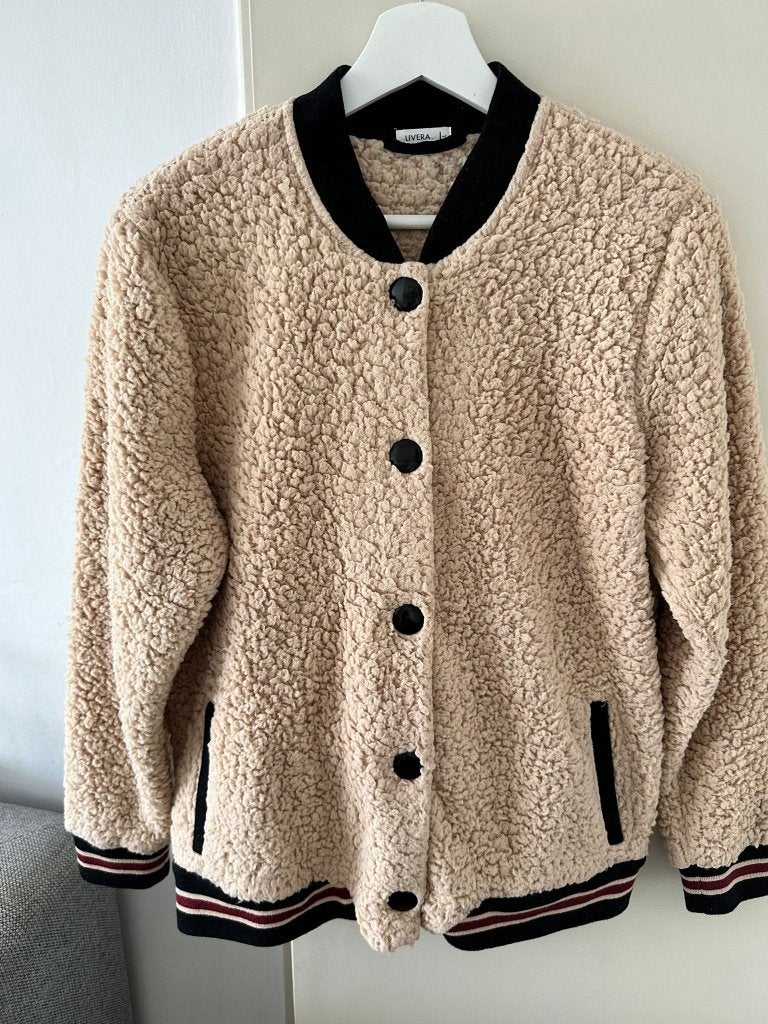 Teddy Jacket van Livera, maat L, Overige kleuren, Maat 42/44 (L), Ophalen of Verzenden, Zo goed als nieuw