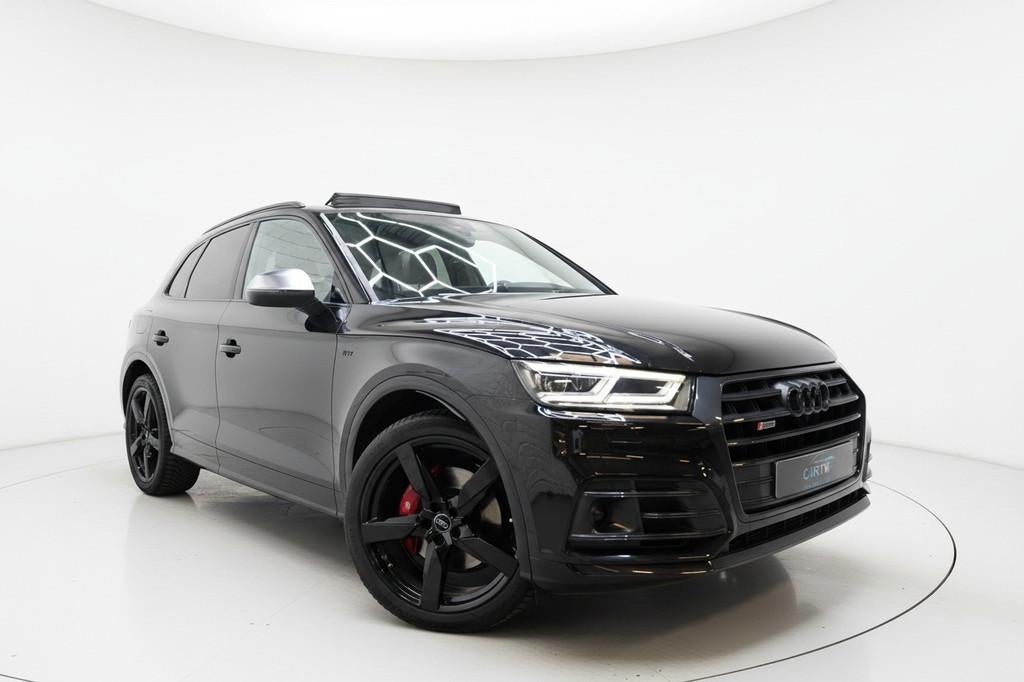 Audi SQ5 3.0 TFSI quattro PANO HUD B&O VIRTUAL SFEERVER, Auto's, Automaat, Gebruikt, 2995 cc, Zwart
