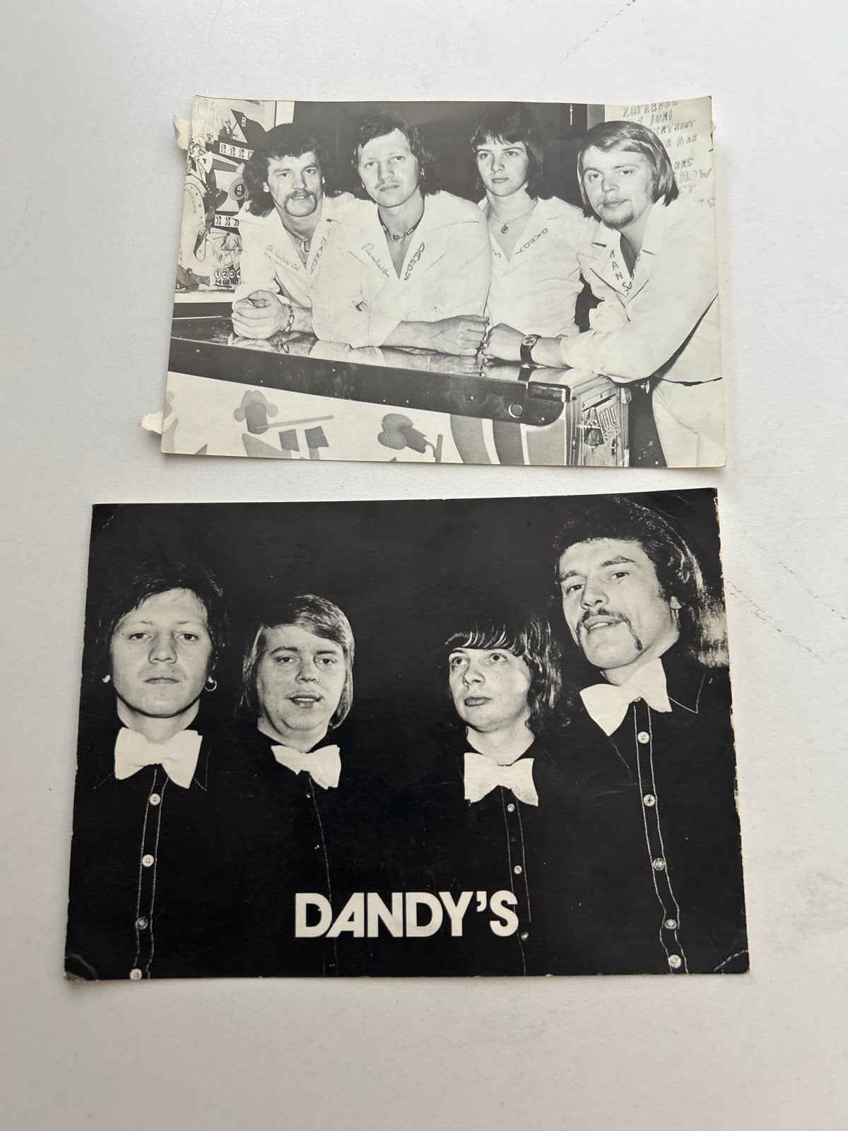 Postkaarten De Dandy's van Telstar / Piraten, Ophalen of Verzenden, 1960 tot 1980, Ongelopen