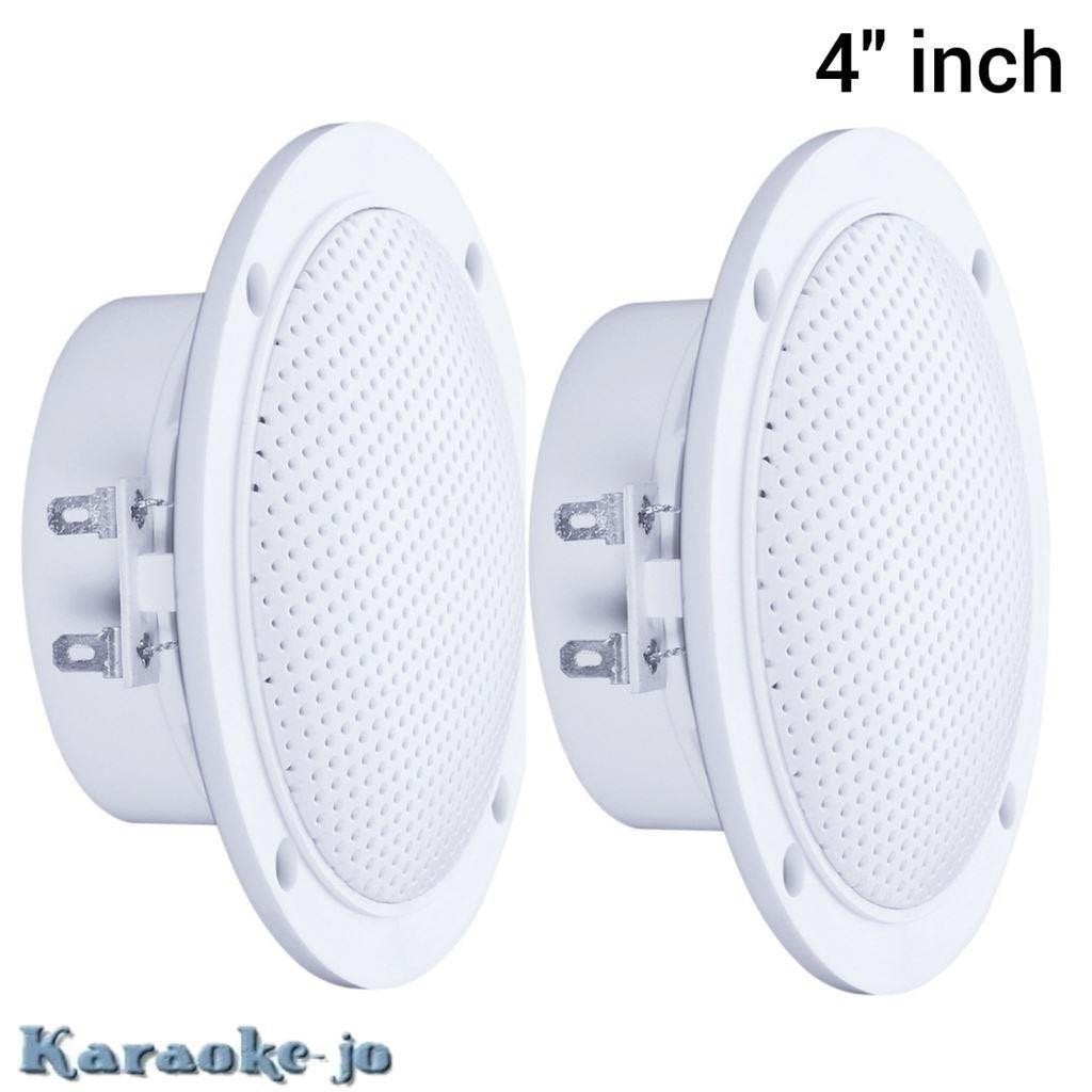 Vochtbestendige plafond luidspreker set 4 inch 60 Watt, Overige merken, ., Nieuw, Ophalen of Verzenden