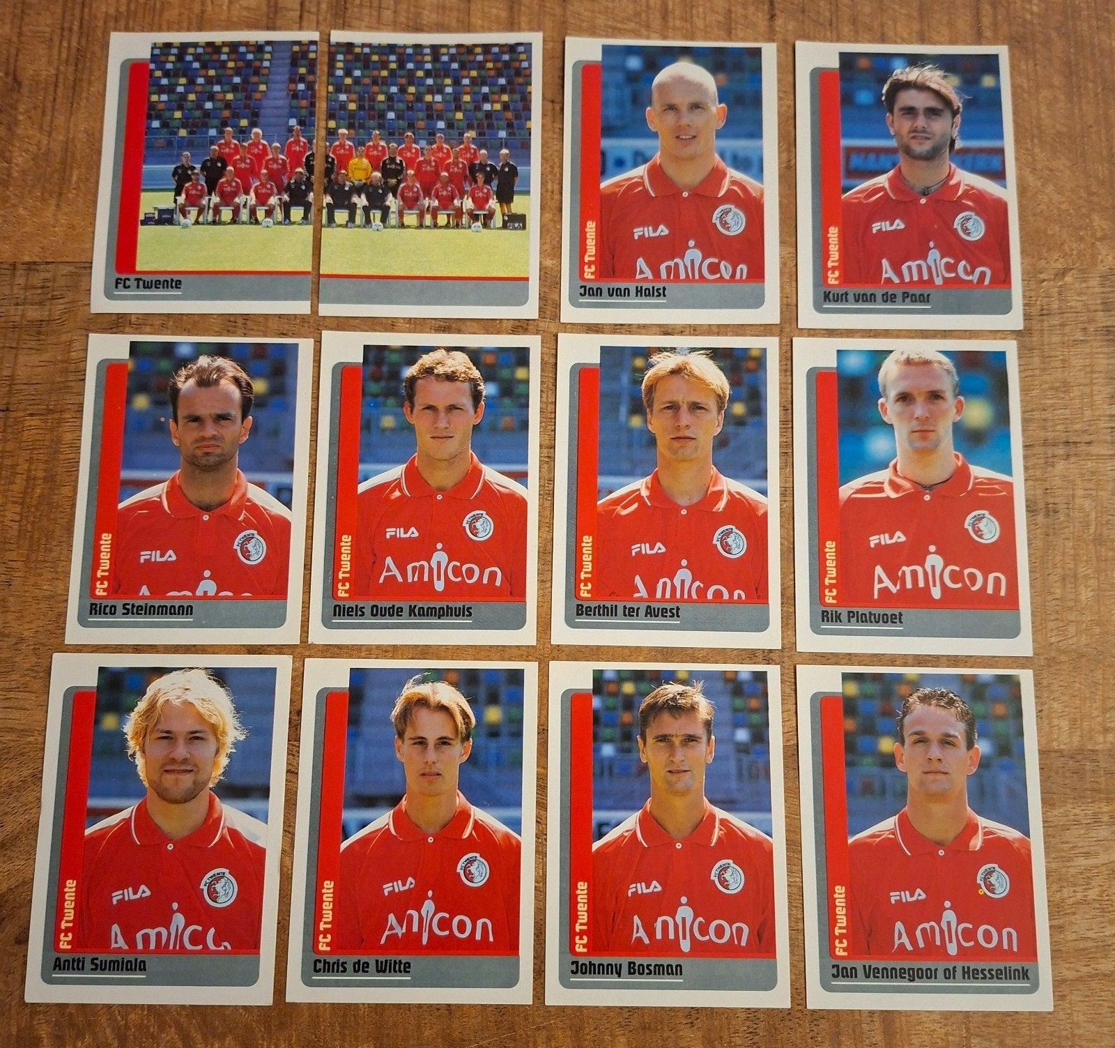 FC Twente Panini Voetbal 1999, Ophalen of Verzenden, Zo goed als nieuw, F.C. Twente, Poster, Plaatje of Sticker