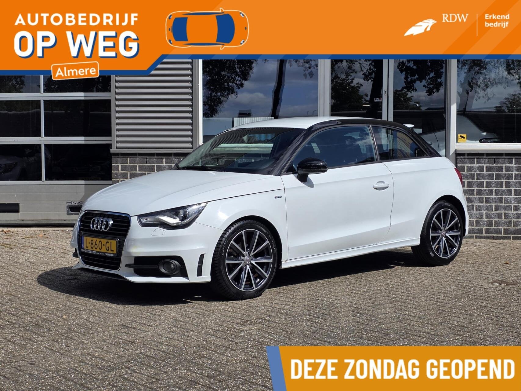 Audi A1 1.2 TFSI Ambition | Climate Control | Cruise Control, Voorwielaandrijving, Euro 6, 4 cilinders, Wit