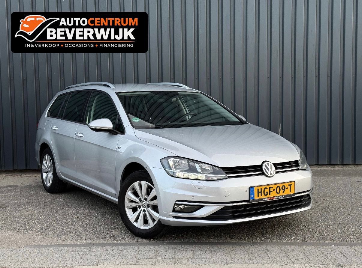 Volkswagen Golf Variant Highline 1.0 TSI 110pk 2018 Grijs, Auto's, Volkswagen, Voorwielaandrijving, Handgeschakeld, Golf, 3 cilinders